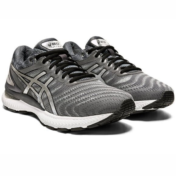 Asics GEL-Nimbus 22 Platinum Men Running‎ Shoes Carrier Grey Size 9 Athletic - Picture 1 of 12